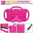 thumbnail image 6 of BMOUO Kids Case for Fire HD 10 & Fire HD 10 Plus Latest Model Tablet (13th/11th Generation 2023/2021 Release), with Shoulder Strap, Lightweight Shockproof Handle, Blue, Rose, 6 of 7