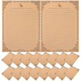 thumbnail image 2 of 50 Sheets Decorative Stationery Retro Paper Writing Paper Vintage Letter Paper Blank Letter Paper, 2 of 2