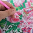 thumbnail image 2 of DIY 5D Diamond Painting Red Rose Rhinestone Embroidery Full Drill Gem Pictures Wall Art Craft, 2 of 8