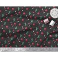 thumbnail image 2 of Soimoi Poly Georgette Fabric Triangle,Floral & Cactus Tree Print Sewing Fabric Yard 42 Inch Wide, 2 of 3