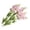 Pink, variant on 5-Artificial Hyacinth Bouquet, Realistic Silk Faux Flower Cluster, Fresh Decorative Floral Ornament for Home Vase Display, Wedding Arrangement, Bedroom and Indoor Soft Decoration