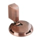 thumbnail image 5 of Tope de puerta con ventosa para suelo, soporte para puerta, fácil de instalar, resistente, para hogar, oficina, baño, soporte de Tope de puerta a prue Bronce rojo, 5 of 9