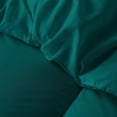 thumbnail image 6 of 5 Piece Luxurious Straight Line Pattern Comforter All Season 800 Threads Count King/Cal King Size - Ultra Soft 550 GSM 100% Egyptian Cotton (Solid Teal Colour ), 6 of 6