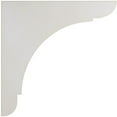 thumbnail image 2 of 1 3/4"W x 12"D x 12"H Extra Large Olympic Wood Vintage Decor Bracket, Chalk Dust White, 2 of 6
