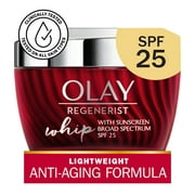 Olay Skincare Regenerist Whip Facial Moisturizer with SPF 25 Sun Protection, 1.7 oz