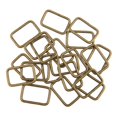 thumbnail image 2 of 2x Conector de Correa de con Hebilla Cuadrada de Metal de 20 Piezas para Manualidades de Fabricación de s de Bricolaje perfecl Hebilla cuadrada, 2 of 8