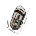 thumbnail image 3 of Binmer Hidden USB- Type-C Two Charging Port PD65W Fast Charging Lightweight And Portable Pull Ring One To Two Car Charger, 3 of 6