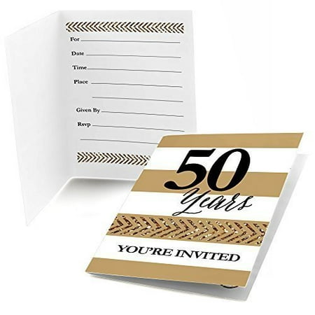 40th Wedding Anniversary Invitations - We Still Do - 50th Wedding Anniversary Fill In Invitations (8 count)
