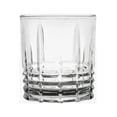 thumbnail image 3 of Lorren Home Trends 11 Ounce Double Old Fashion Drinking Glass-Textured Cut Glass, Set of 6, 3 of 6