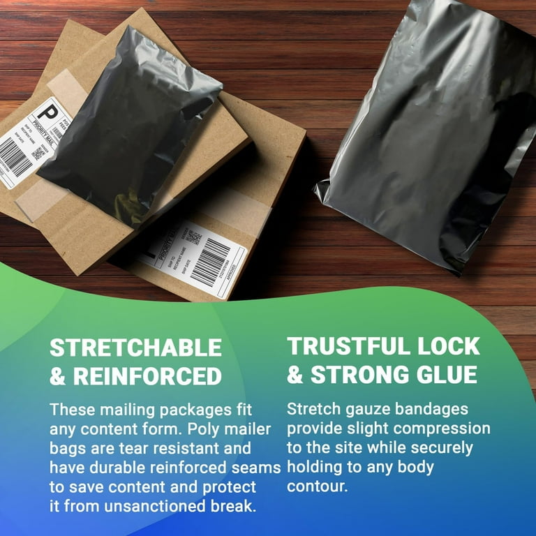 Buste Postali In Polietilene 10x12 Pollici - Spessore 2.35 MIL - Foto 3