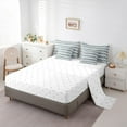 thumbnail image 5 of jejeloiu Ancient Aztec Theme Twin Bedding Sets 7-Piece,Boho Bohemain Geometric Bedding Comforter Set,Lightgreen White Sheet Sets For Men Women,Microfiber Bedroom Decorative Reversible, 5 of 8