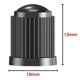 thumbnail image 4 of 1000 Pcs Black Bicycle Tire Valve Cap Professional Plastic Caps Protection Leakproof Valve for Bike, 4 of 5