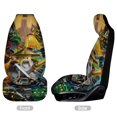 thumbnail image 3 of Ninjago Car Seat Covers Accessories Vehicle Front Seat Protector Mat Cover Decor Universal Fit For SUV Sedan Van Trucks, 3 of 6