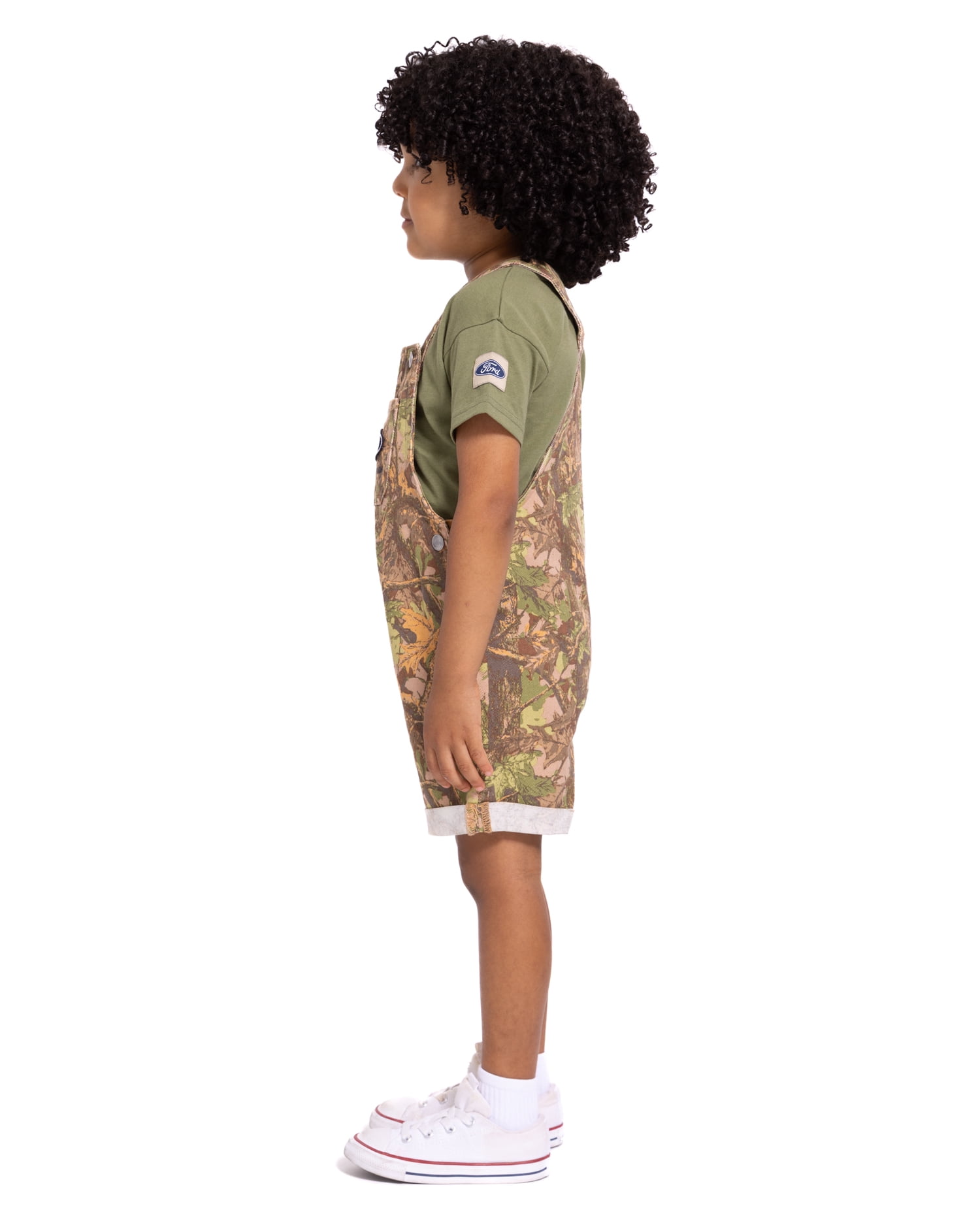 Ford Toddler Boys T-Shirt and Cotton Shortalls Set, 2 Piece, Sizes 12M-5T