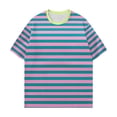 thumbnail image 2 of frariair Graphic Color Block Tee Featuring Relaxed Pullover Style And Breathable Fabric Perfect For Everyday Wear Dark Blue, 2 of 4