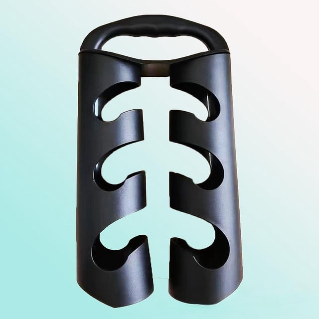 Soporte para mancuernas DYNWAVEMX organizador de almacenamiento de pesas estable 3 capas compacto para gimnasio en casa