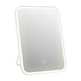 thumbnail image 2 of TIMIFIS Folding Travel Mirror Lighted Makeup Mirror With LED 3 Color Light Modes, USB Rechargable, Portable, Ultra Thin, CompactVanity Mirror With Contact Screen Dimmin -, 2 of 7
