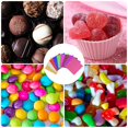 thumbnail image 6 of 3.15 Inch Foil Candy Wrappers, 200 Pcs Chocolate Wrapping Paper for Homemade Caramel DIY Candies Decoration, Dark Silver, 6 of 7