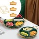 thumbnail image 5 of Cesta de frutas, plato para aperitivos, elegante soporte multifuncional para almacenar frutas estilo C 3 cuadrículas, 5 of 9