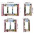 thumbnail image 2 of Yayeee Rocker Switch Wall Plate 1-Gang 4.6"x2.9" Home Decorative Outlet Cover, Yellow Window, 2 of 6