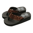thumbnail image 3 of Taqqpue Women Flip Flops Sandals Women Summer Sequin Flip-flops With Platform Beach Sandals, 3 of 9