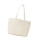 thumbnail image 5 of Bolso tote para mujer, multiusos, regalo, bolso de mano informal para trabajo, playa, las compras y los viajes. Blanco, 5 of 8