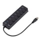 thumbnail image 1 of USB 3.0 HUB Splitter 7 puertos con interruptores de encendido / apagado Micro de alta velocidad Irfora  Convertidor, 1 of 6