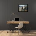 thumbnail image 3 of Chocarne-Moreau, Paul Charles 24x20 Black Modern Framed Museum Art Print Titled - The Little Traders, 3 of 4