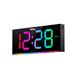 thumbnail image 1 of Reloj Electrónico Digital De Color Led Con Horario De Verano Belug Negro, 1 of 4