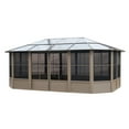 thumbnail image 6 of Gazebo Penguin Florence Solarium 12 Ft. x 18 Ft. in Slate-Color:Sand,Size:12 ft x 18 ft, 6 of 11