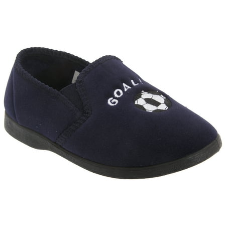 

Zedzzz Kids Big Boys Midfield Twin Gusset Football Slippers