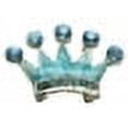 thumbnail image 2 of 3/8 Slider Enamel Crown Charm Turquoise 3/8, 2 of 2