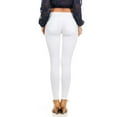 thumbnail image 3 of Cover Girl Skinny Jeans Cute Juniors Yoga Hyper Stretch Soft Denim 6 Color Plus Size, 3 of 7