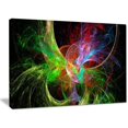 thumbnail image 2 of Designart 'Multi Color Fractal Abstract Design ' Abstract Canvas Art Print, 2 of 4