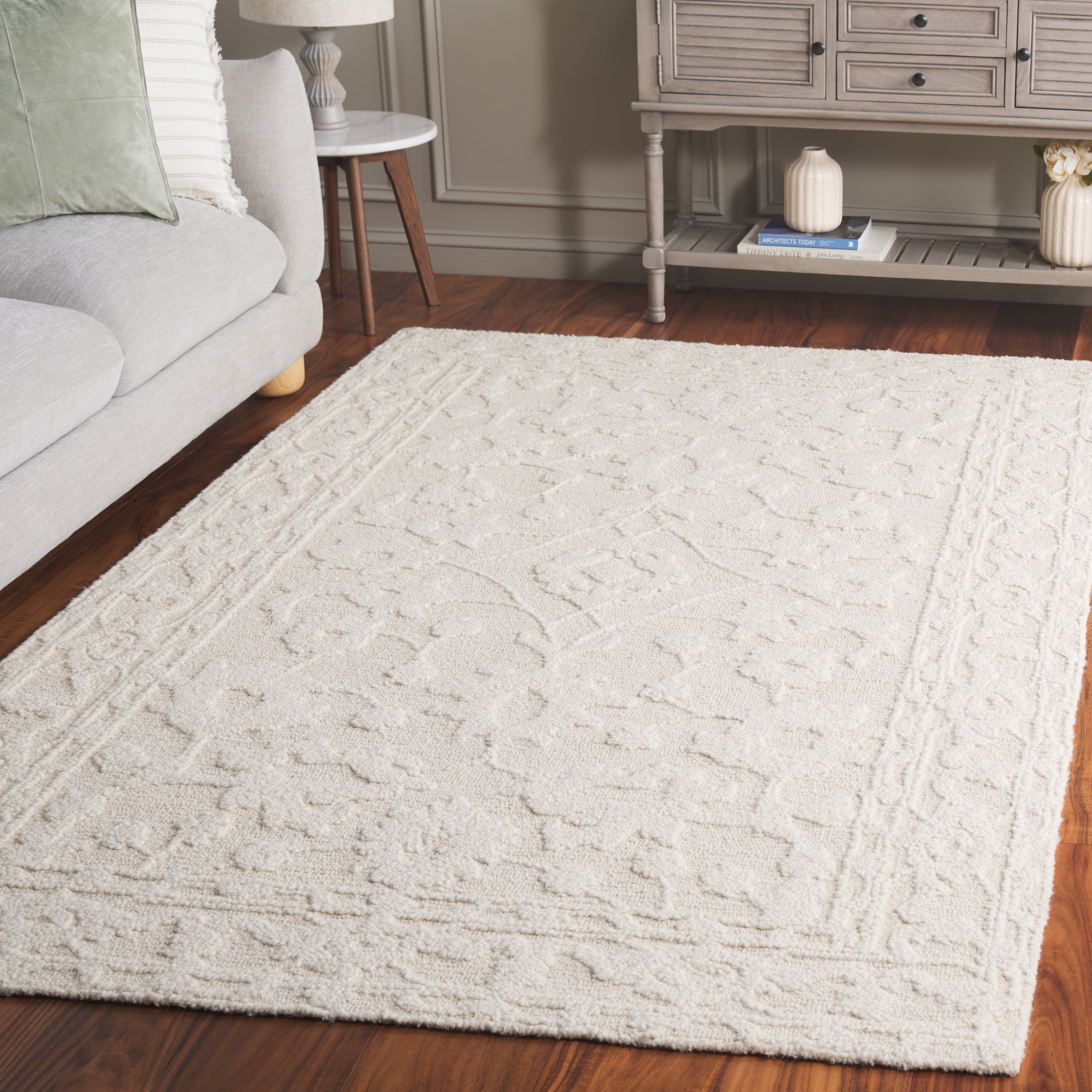 SAFAVIEH Marquee Marlyne Medallion Area Rug, Ivory, 8' x 10'