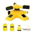 thumbnail image 3 of Aspersor De Césped De 360 Grados, Aspersor Giratorio Automático, Rociador De 3 Brazos Con Boquilla, Herramienta De Riego Portátil Para Jardín, Sistema De Riego Eficiente Para Jardines, 3 of 7