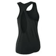 thumbnail image 3 of Women's Fanatics Black Carolina Panthers Iron Fan Tank Top, 3 of 5