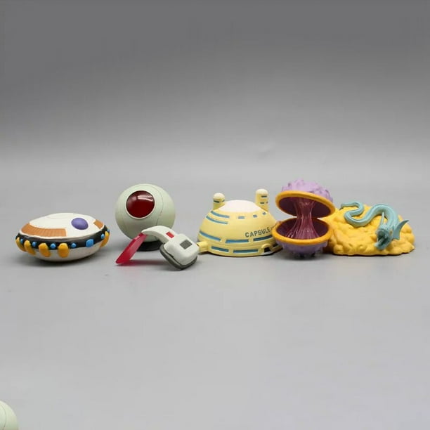Figuras de acción de Dragon Ball Z, congeladores, nave espacial, cápsula, empresa Saiyan, Space Pod, dragón, Radar, explorador, artículo de colección, Juguetes