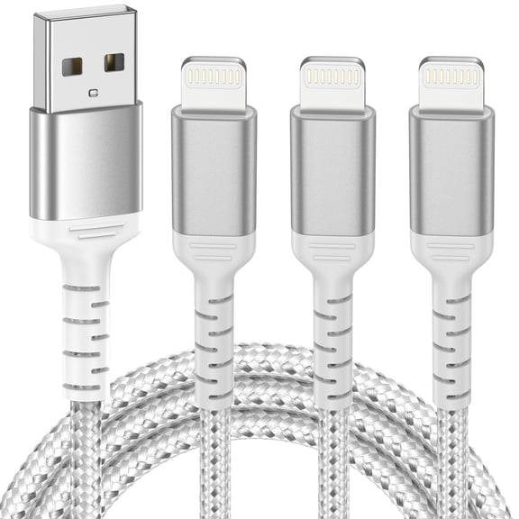 iPhone Charger Cord, 3Pack 6FT [MFi Certified] USBC to Lightning Cable Braided Long Charging Cord for iPhone 14 13 12 Pro Max XS MAX XR XS X 8 iPad