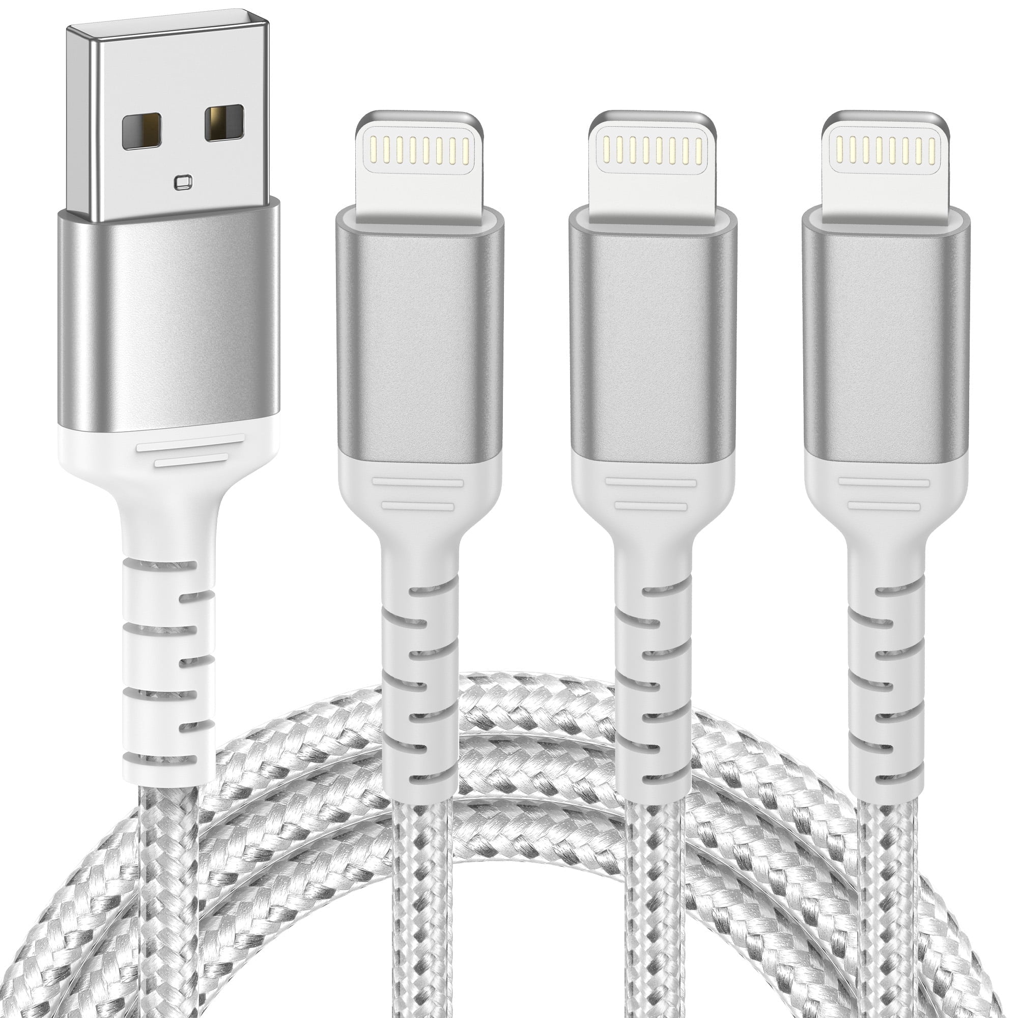 iPhone Charger Cord, 3Pack 6FT [MFi Certified] USBC to Lightning Cable Braided Long Charging Cord for iPhone 14 13 12 Pro Max XS MAX XR XS X 8 iPad