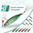 thumbnail image 4 of LJNYFDC Spanish Mackerel Fake Bait 40g Fishing Lures with Realistic Swim Posture Smooth Throwing Luminous Anti Break Design for Widely Used Spanish Mackerel Fishing, 4 of 7