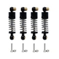 thumbnail image 4 of arctrm 4 Pieces Shock Absorbing Damper Accs Replacement Sturdy Aluminum for 1/24 Fcx24M black, 4 of 9