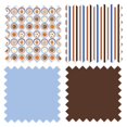 thumbnail image 5 of Bacati - Mod Sports Blue Orange Chocolate Musical Baby Crib Mobile, 5 of 8