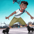 thumbnail image 6 of Crazy Skates Adjustable Roller Skates for Boys and Girls - Jam Pop Series - Size Adjustable to Fit 4 Sizes, 6 of 7