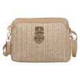 thumbnail image 1 of Sywqhk Vintage Mujer Verano Pu Tejido Bolso De Hombro Amor Corazón Pequeño Bolso (Caqui) Sywqhk Para estrenar, 1 of 8