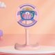 thumbnail image 3 of Volante de simulación con sonido para niños, juguete eléctrico Soporte Rosa Púrpura, 3 of 9