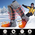 thumbnail image 3 of Htwon Rechargeable Heated Socks for Men Women,Washable Electric Warming Socks, 3 of 14