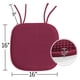 thumbnail image 5 of Moyic Cojín de asiento Antideslizante Poliéster Cojín para silla de comedor Elástico Taburete Mat Cómodo Niños Hogar Oficina Salón Type3 NO3, 5 of 6