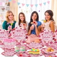 thumbnail image 4 of 168pcs Galentines Day Plates Napkins Party Supplies Girls Night Party Tableware Set Disposable Paper Cups Pink Forks Galentine’s Day Party Decorations for Women Ladies Favors Serve 24 ﻿, 4 of 4