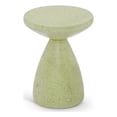 thumbnail image 1 of Meridian Furniture Anika Table d'Appoint Terrazzo en Fer Vert, 1 of 8